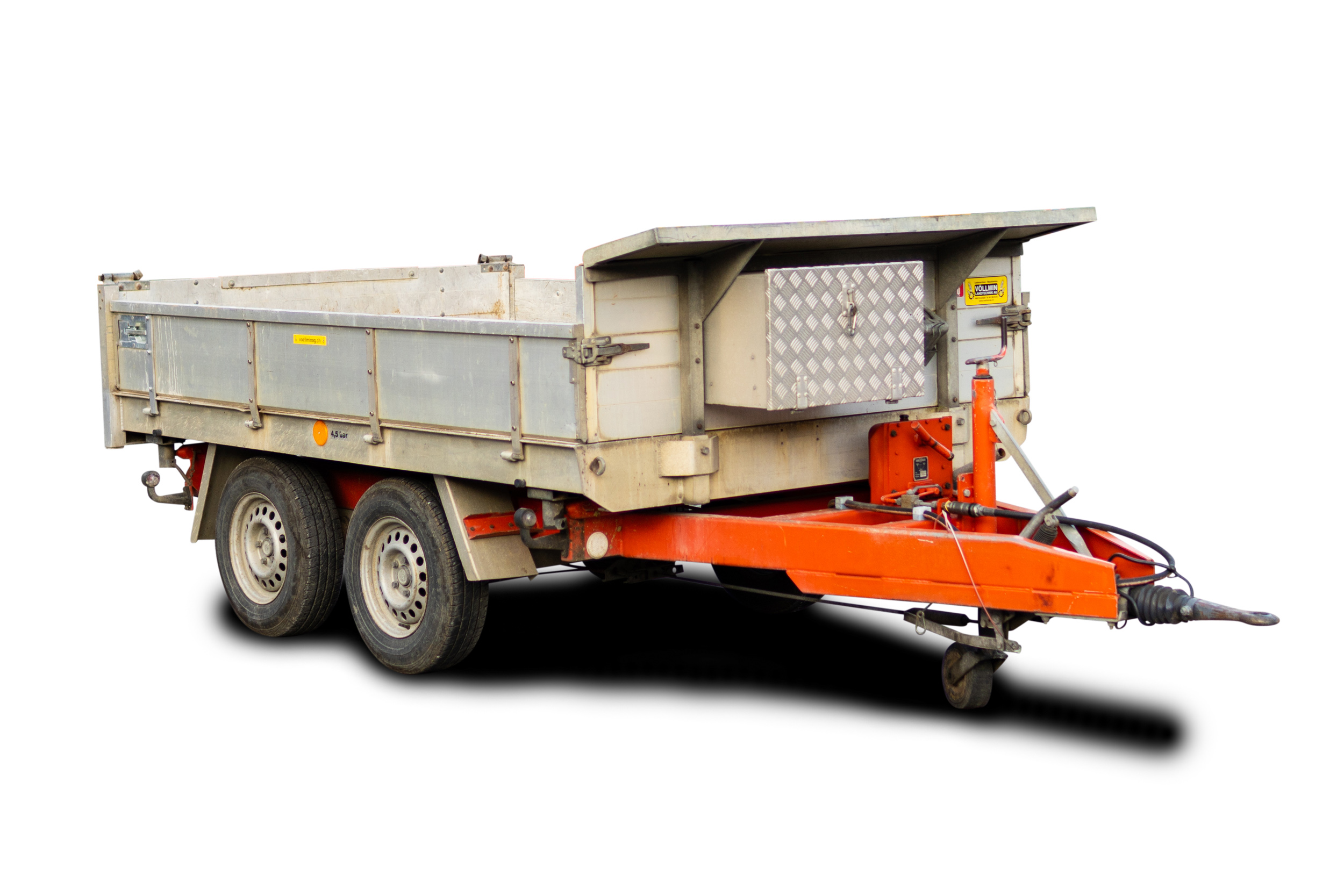 Kippanhänger für Kleintransporter der Urs Jakob AG